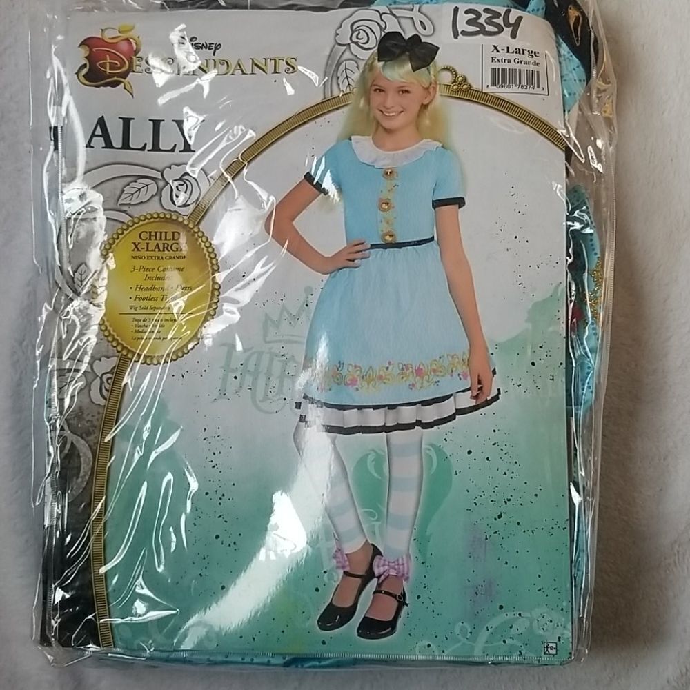 DESCENDANTS ALLY COSTUME NWOT SZ XL CHILD 14-16